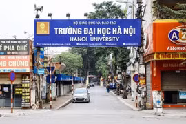 Hà Nội sắp mở rộng tuyến đường vào Trường Đại học Ngoại Ngữ