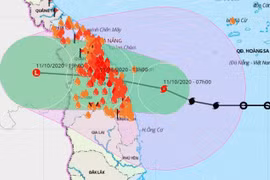 Bão số 6 đổ bộ Quảng Nam - Quảng Ngãi