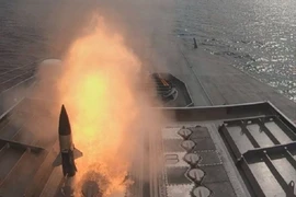 Israel thử nghiệm thành công hệ thống phòng thủ tên lửa Vòm Sắt trên biển