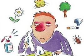 Hen phế quản vì mạt nhà