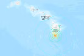 Trận động đất 6.2 độ Richter làm rung chuyển Hawaii