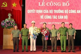 Công bố quyết định bổ nhiệm 2 tân Giám đốc Công an tỉnh