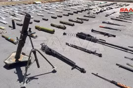 Quân đội Syria thu giữ một số lượng vũ khí khổng lồ của thánh chiến