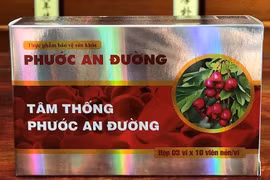 Sản phẩm Tâm Thống Phước An Đường giúp hỗ trợ điều trị các bệnh về tim mạch. Sản phẩm này không phải là thuốc và không có tác dụng thay thế thuốc chữa bệnh.
