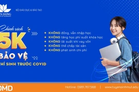 Trường Đại học Công nghệ Miền Đông hỗ trợ thí sinh với chính sách nhập học trực tuyến “5 Không”
