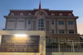 Trụ sở Viện KSND thị xã Trảng Bàng.