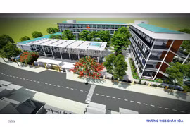 Bến Tre khởi công xây dựng Trường THCS Châu Hòa