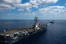 Mỹ - Nhật Bản diễn tập hải quân quy mô lớn Keen Sword 21