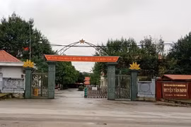 Trụ sở UBND huyện Yên Định, nơi ông Hoàng Văn Phúc công tác.