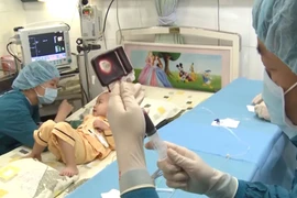 Bệnh nhi mắc bệnh về máu được ghép tế bào gốc tại Bệnh viện Truyền máu - Huyết học TPHCM 