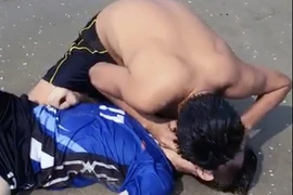 Trung úy cảnh sát cứu người đuối nước được thăng cấp đại úy