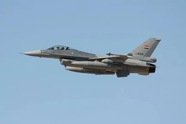 Máy bay F-16 không quân Iraq. Ảnh minh họa