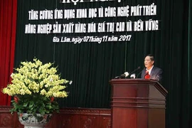 Hà Nội phải là hình mẫu cho sản xuất nông nghiệp sạch, an toàn