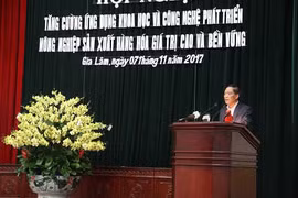 Hà Nội phải là hình mẫu cho sản xuất nông nghiệp sạch, an toàn