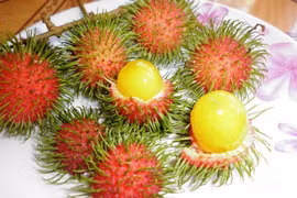 Chôm chôm hoang dại làm náo loạn thị trường