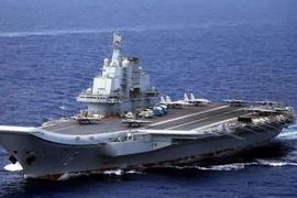 Trung Quốc đưa tàu sân bay mới qua eo biển Đài Loan