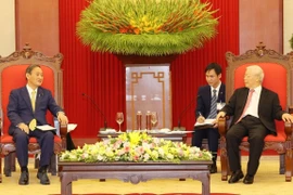 Tổng Bí thư, Chủ tịch nước tiếp Thủ tướng Nhật Bản Suga Yoshihide