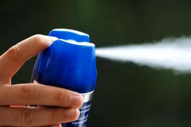 Không để bình xịt côn trùng gần nguồn lửa