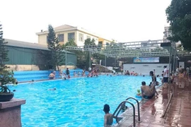 Khô da khi đi bơi