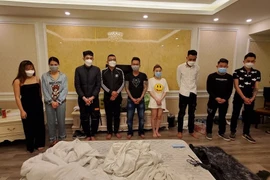 Hiện trường vụ việc.