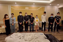 Hiện trường vụ việc.