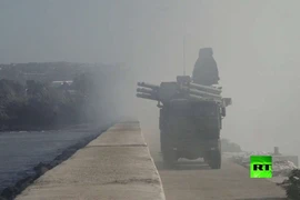 Hải quân Nga - Syria diễn tập chung phòng thủ bờ biển