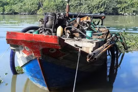 Bình Dương: Tạm giữ 3 ghe hút cát trái phép trên sông Sài Gòn và sông Thị Tính