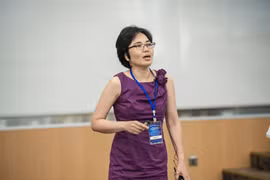 GS Helen Nguyễn là chủ nhiệm dự án giám sát dịch tễ nước thải lần đầu tiên tại Việt Nam. Ảnh: NVCC