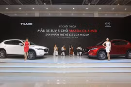 Mẫu xe SUV 5 chỗ Mazda CX-5 mới chính thức ra mắt tại Việt Nam