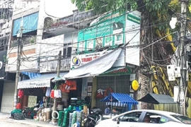 Khu tập thể tại số 28 - 30 Hùng Vương, TP Đà Nẵng có mức độ nguy hiểm cấp C.