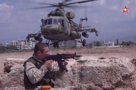 Video: Không quân Nga ở Syria diễn tập cứu phi công bị bắn rơi