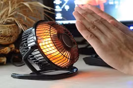 Ô nhiễm không khí trong nhà vì thiết bị sưởi