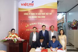 Công ty TNHH Tư vấn thuế Việt Mỹ khai trương chi nhánh văn phòng tại Thái Bình