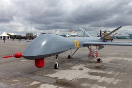 Video UAV Wing Loong Trung Quốc phóng tên lửa trong diễn tập ở Kazakhstan