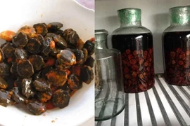 Hạt gấc chữa quai bị