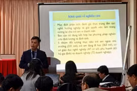 Đào tạo nghề, hướng nghiệp và việc làm cho trẻ em vị thành niên