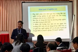 Đào tạo nghề, hướng nghiệp và việc làm cho trẻ em vị thành niên