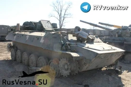 Dân quân Donbass nhận hàng loạt vũ khí của quân đội Ukraina