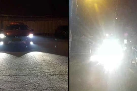 Sử dụng đèn pha khi tham gia giao thông trong thành phố có bị xử phạt?