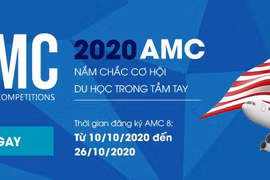Học sinh Việt Nam có thể tham dự cuộc thi Toán học lớn nhất nước Mỹ - AMC