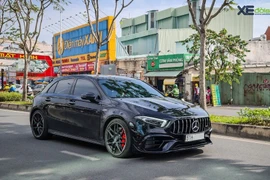 Cận cảnh “bé hạt tiêu” Mercedes-AMG A 45 S tại Việt Nam, hatchback hạng C mà khiến nhiều siêu xe phải xấu hổ!