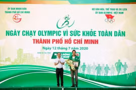 Hơn 2.100 học sinh tham gia thể dục đồng diễn tại ngày chạy Olympic vì sức khỏe toàn dân năm 2020 