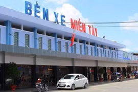 Bến xe miền Tây. Ảnh minh họa.