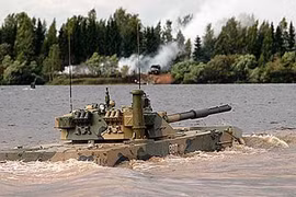 Video: Quân đội Nga thử nghiệm xe tăng hạng nhẹ Sprut-SD