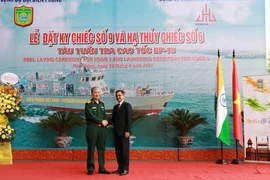 Hạ thủy tàu tuần tra gói tín dụng quốc phòng 100 triệu USD