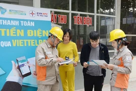 Tỷ lệ tiền điện thanh toán không dùng tiền mặt đạt 90,63%