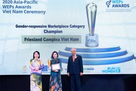 FrieslandCampina Việt Nam tự hào Giải thưởng Nguyên tắc trao quyền cho Phụ nữ châu Á – Thái Bình Dương