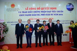 Vinh danh 20 tân Giáo sư, Phó Giáo sư liên ngành Khoa học Trái đất – Mỏ
