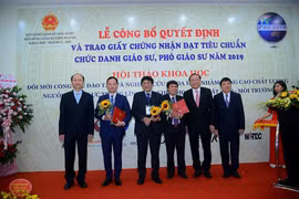 Vinh danh 20 tân Giáo sư, Phó Giáo sư liên ngành Khoa học Trái đất – Mỏ