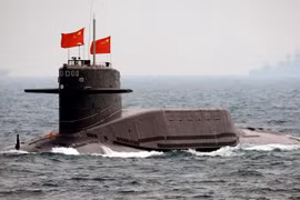 Trung Quốc mở rộng khả năng đóng tàu ngầm hạt nhân cạnh tranh với Mỹ